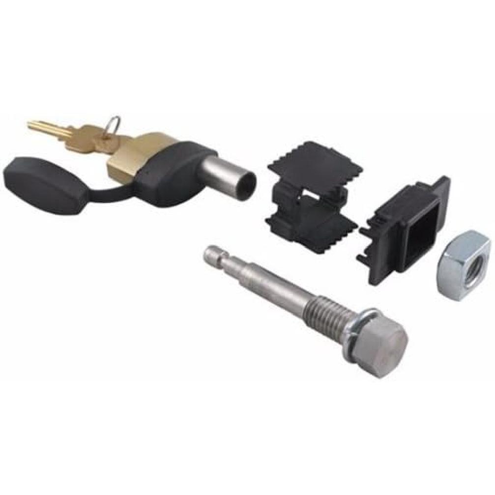 Softride Quiet Ride Locking Tightening 5/8" Hitch Pin; Anti-Rattle for 2" Receiver Hitches (not 1.25”), Bike Racks, or Boat Trailers; Silence the