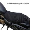 Противоударная подушка для мотоциклетного сиденья, отличная мягкая однотонная противоскользящая двойная подушка, защитные принадлежности