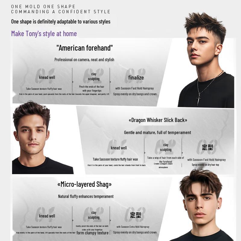 Vidal Sassoon Воск для текстуры и объема волос