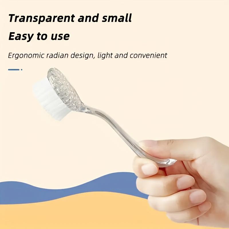 1 шт. Маленькая щетка для хомяка, Массажная щетка с мягкой щетиной, Щетка для расчесывания и чистки хомяков с длинной шерстью, Мини-щетка для купания