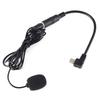 Black 3.5mm External Microphone Clip On Mic + Adapter Cable for GoPro Hero4 3 3+