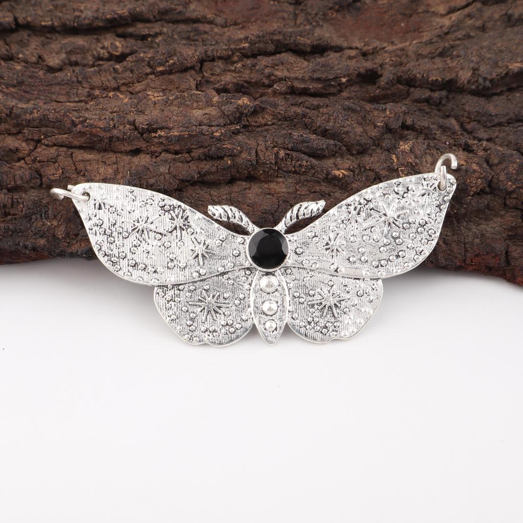 Ювелирные изделия из черного оникса, кулон из стерлингового серебра 925 пробы, ювелирные изделия ручной работы с драгоценными камнями, подарки для жены, абсолютно новый кулон