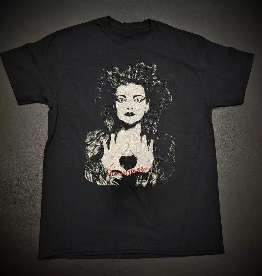 Unisex shirt Cotton Oversize Large Size Rare NINA HAGEN Gift For Fan Collection Size S to 5XL T-shirt