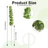 3PCS Simulated Shell Leaf Artificial Flower Bell Grass Flower Bells of Ireland Arrangement Home Office Arrangements Indoor Outdoor Decoration