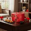 8 Grid Lantern Moon Cake Gift Box Projected Luminous Homemade Moon Cake Packing Box Hot-Stamped Festival Gift Box Friend