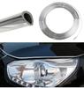 6M Car Door Chrome Moulding Edge Scratch Protection Strip Bumper Anti-collision Strip DIY Silver PVC Molding Decorative Strip