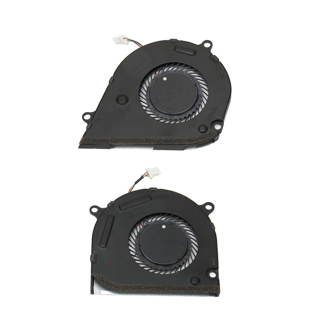 Laptop Cooling Fan 4 Pin Replacement Cooler Fan for HP ENVY X360 15 DS 15 DR 15M DS 15M DS0011DX CPU+GPU