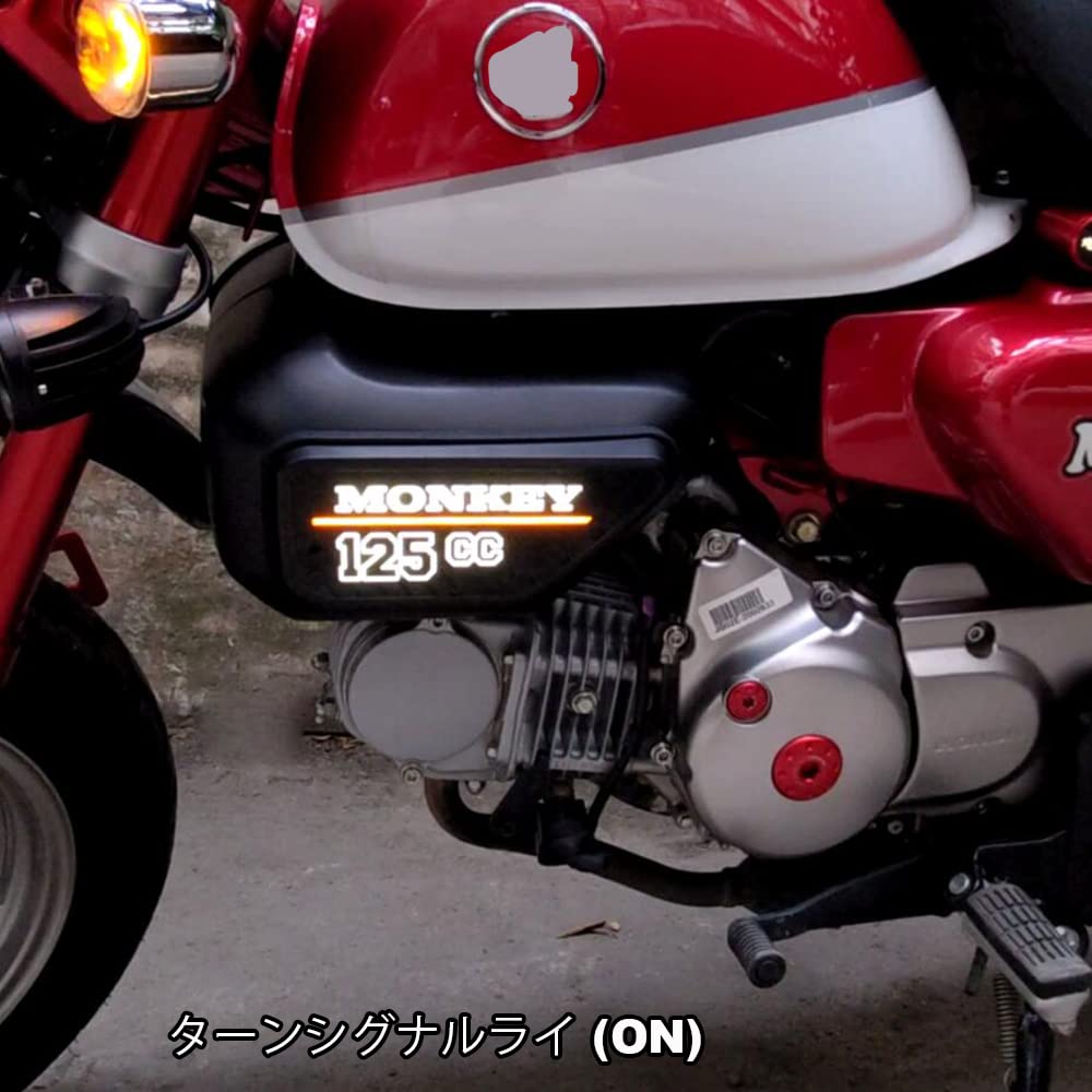 MONKEY 125CC Air Cleaner Cover LED Light Compatible Models Honda Monkey 125 Monkey 125 Z125 Air Cleaner Cover (2018-2024) (LED Pad)