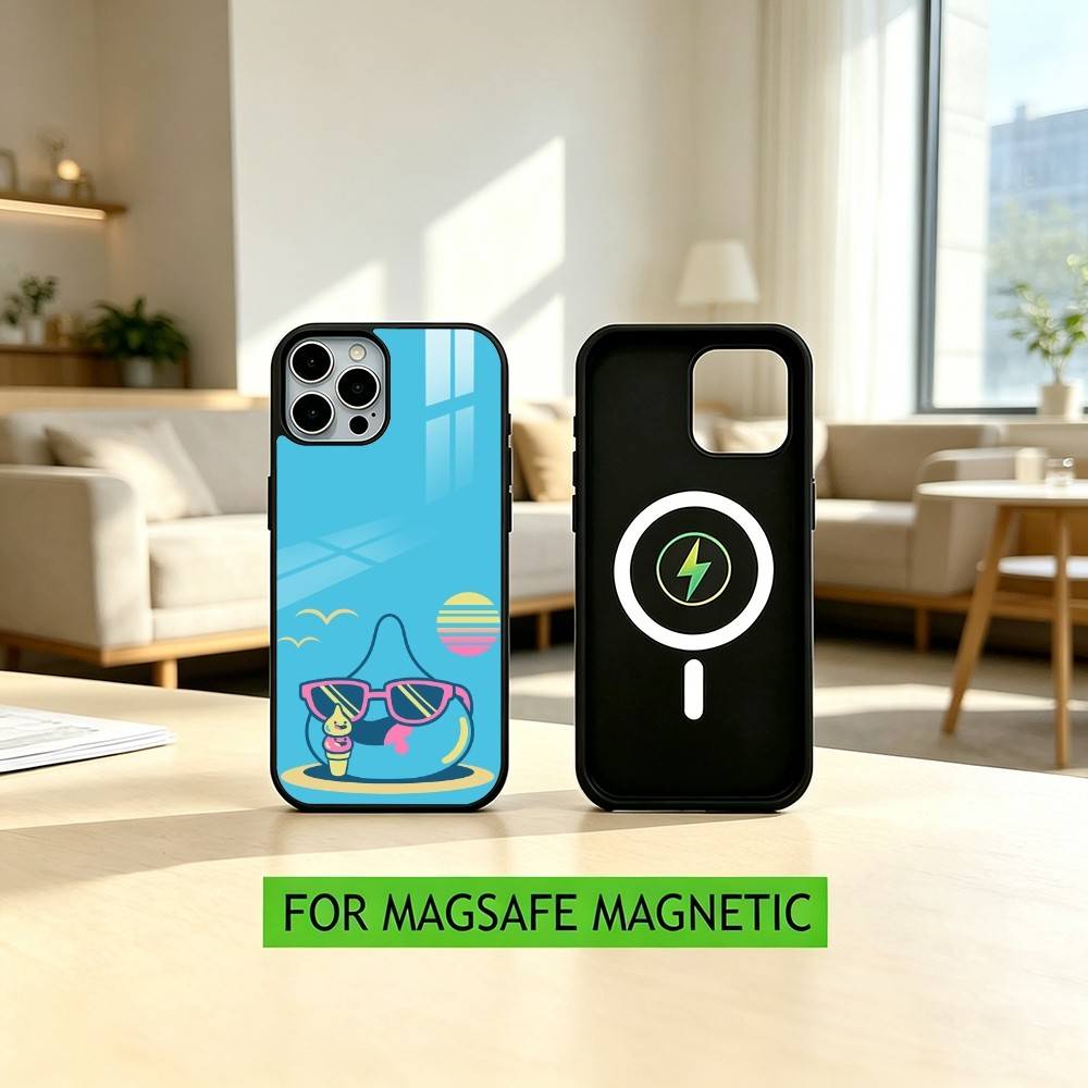 D-Dragon Q-Quest Slime Game  Phone Case For iPhone17,16,15,14,13,12,11 Plus,Pro Magnetic For Magsafe Wireless Charging