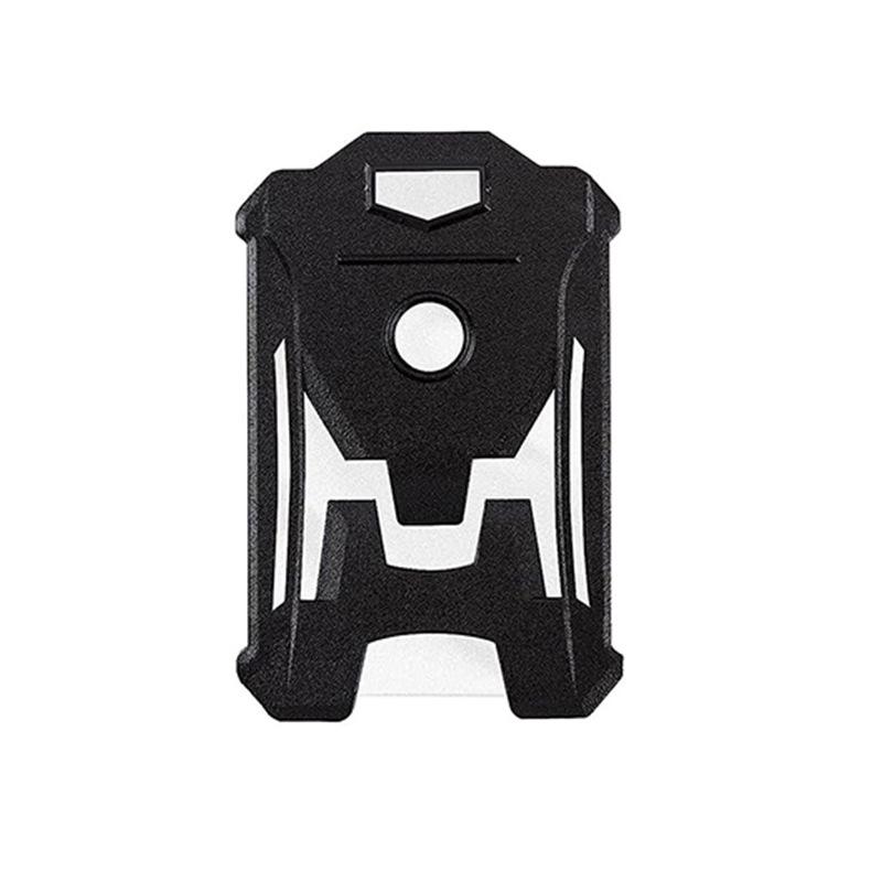 Id Card Holder Protective Cover Hard Plastic Case With Clear Window Heavy Duty Badge Holder For Office School