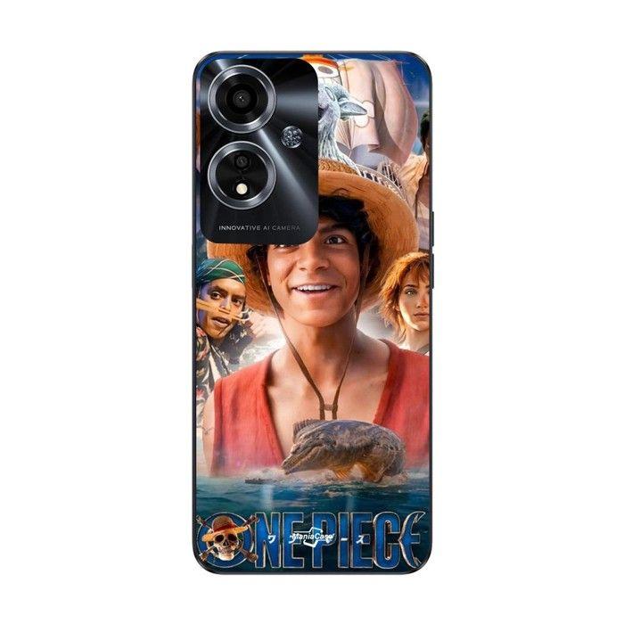 Coque pour Oppo A59 5G poster Luffy One piece