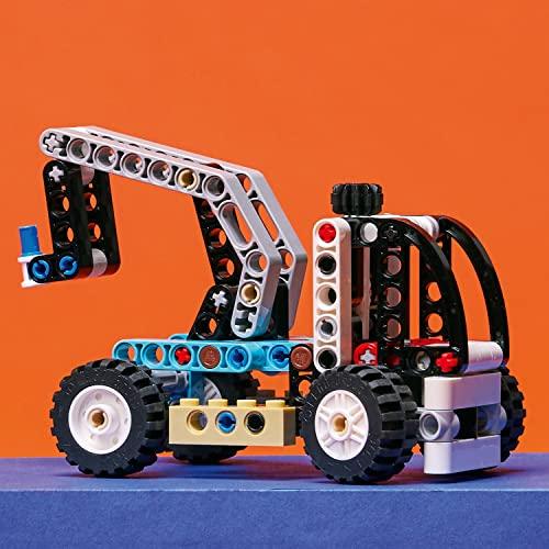LEGO Technic Телескопический погрузчик 42133, отличная игрушка для мальчиков от 7 лет и старше. Отличный подарок для STEM-образования и градостроительства.