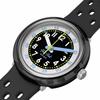 Детские часы Flik Flak Fizz в стиле Black Watch (FCNP001), Унисекс, Черный