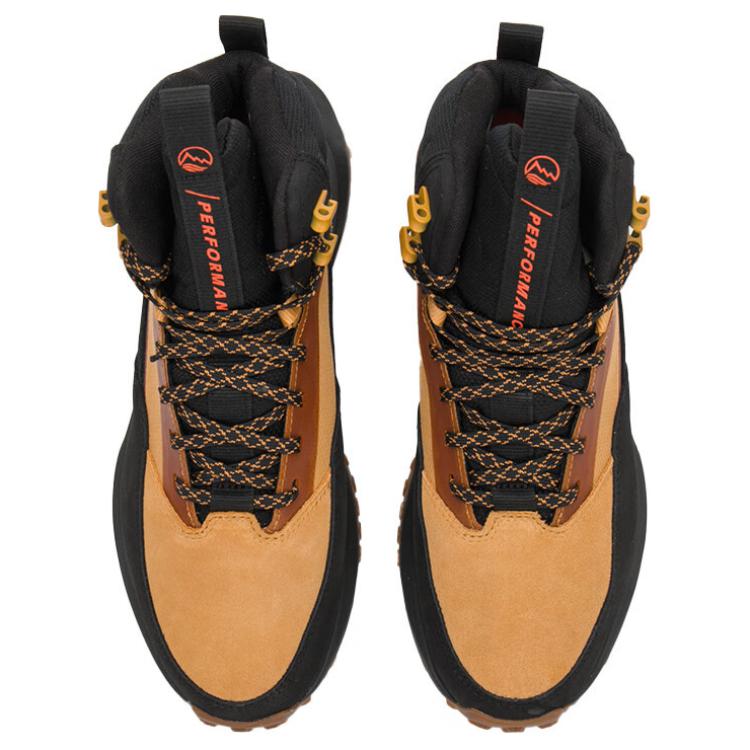 Timberland Ботинки для хайкинга Motion 6 Mid Водонепроницаемые Пшенично-коричневые Черные Мужские TB0A6DB3-EZ0