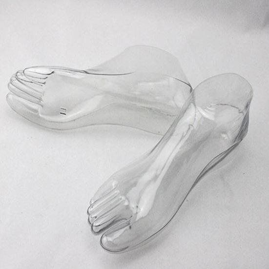 1 Pair Plastic Feet Foot Model Shoes Socks Stretcher Sandal Support Shaper