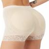 Women Underpants Fake Buttock High Waist Tummy Control Butt Lifted Seamless Soft Breathable Elastic Butt Lifter Body Shaper Panties Padded Underwear