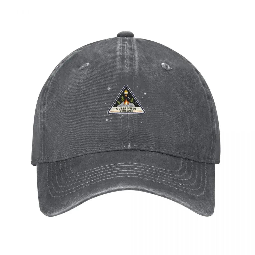 Outer Wilds Ventures Patch Essential Baseball Cap hiking hat black winter hats for Unisex fun hats Hats For Unisex Womens