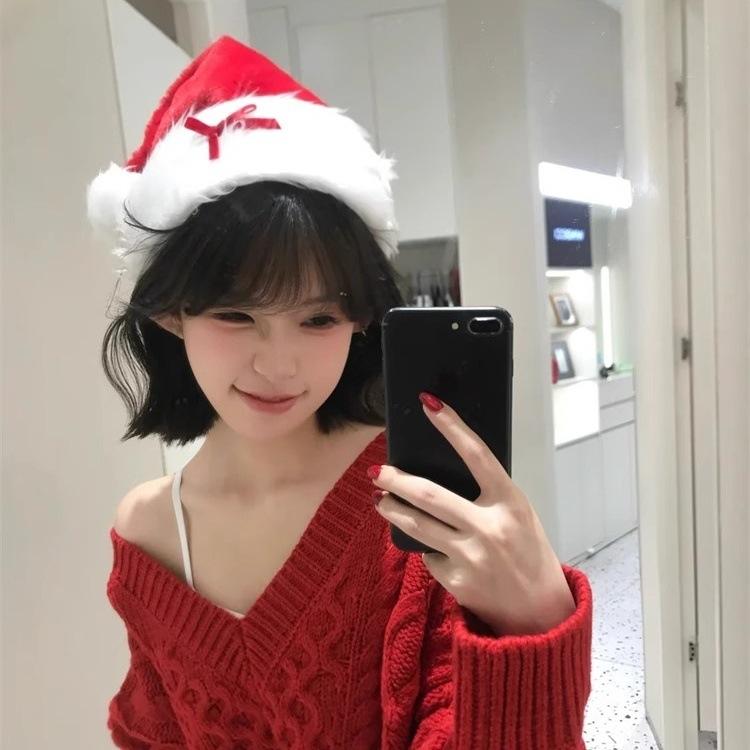 Dark Pure Desire Cos Одежда Черный бант Рождественская шляпа Шляпа для дня рождения Фото реквизит Шляпа Наряд Аксессуары для головы