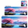 Landscape Cherry Blossom Pattern Mouse Pad Gaming Mats Rubber Nonslip Desk Mat Xxl Pc Accessories Keypad Mousepad Suitable Mats