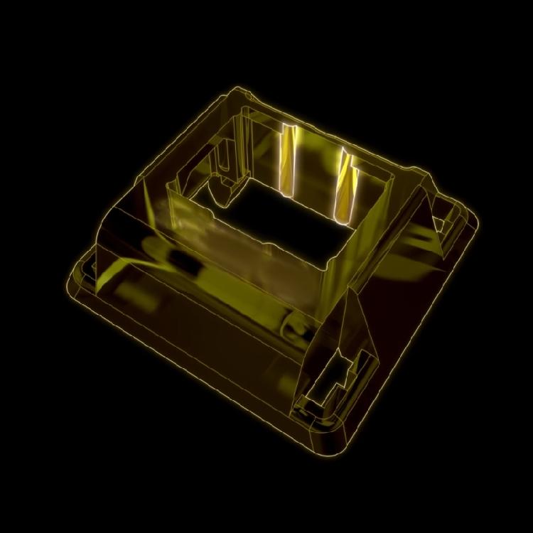 10 шт. переключателей MX2A RGB коричневых, красных, синих, черных, серебристых для механической клавиатуры, переключатели улучшают навыки печати