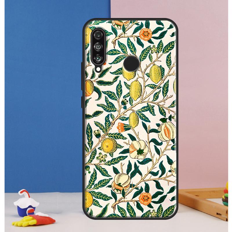 Summer Lemon and Leaf For Huawei Nova Y90 Y70 Y60 Y72 Y61 Y91 12s 12i 11i 7i 8i 9 10 SE P60 Pro P30 P40 Lite Case