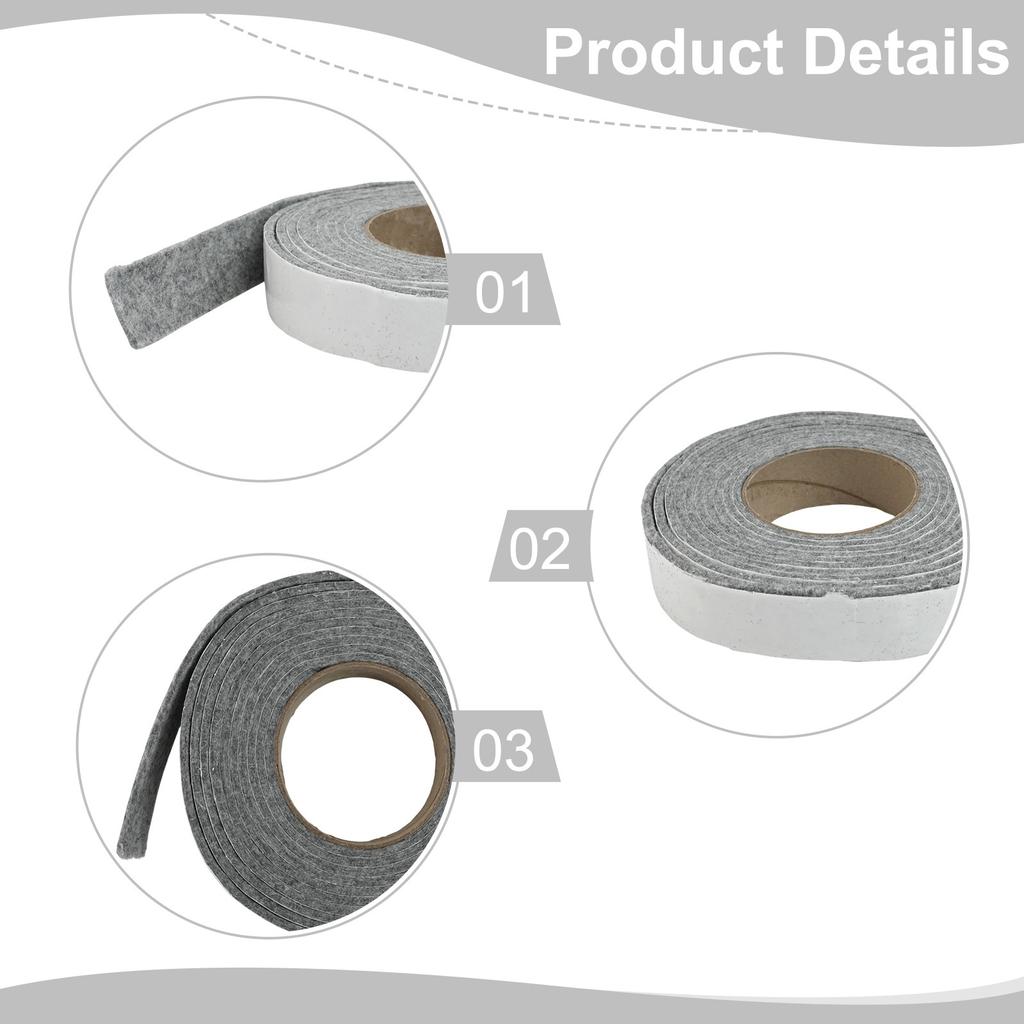 2pcs Glass Absorbent 3cmx8m Window Glass Water Absorption Strip Window Anti-condensation Strip Home Improvement Spare Parts