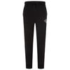 Minimalist Letter Print Drawstring Cuffed Knit Sweatpants Men Bottoms Space-Black J323920