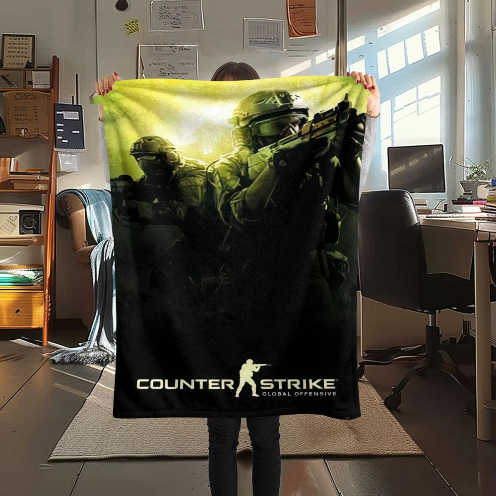 Counter-Strike 2 Blanket, High quality Comfortable for All Seasons, Home Decor, Warmth and Comfort