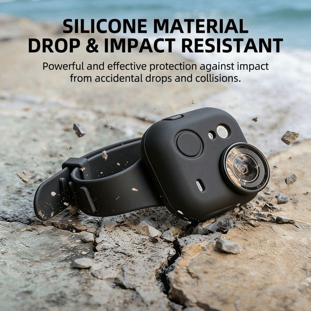 Shockproof Wristband Silicone Sports Camera Accessories for Insta360 GO Ultra Outdoor Activities