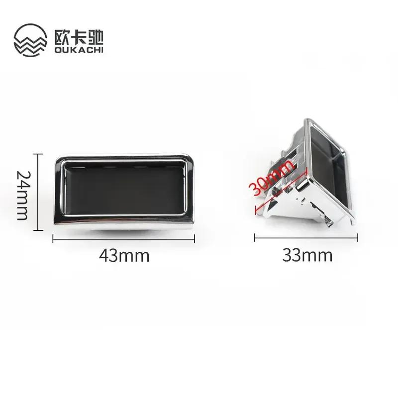 For Mercedes Benz S Class W221 2006-2013 2216800096 Car Armrest Switch Button Cover Center Console Armrest Box Handle Cap
