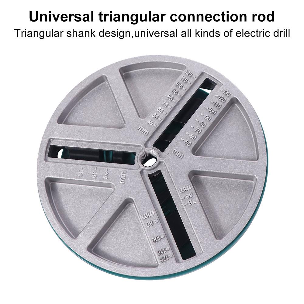 Регулируемый открыватель отверстий 45-130 мм Эффективный дырокол Круглая пила для отверстий Проекты сделай сам