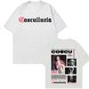 2025-26 Blanooperla Cosculluela Album Tour Merch T-Shirt Men's Gothic Fashion Vintage T-Shirt Extra Large Short Sleeve