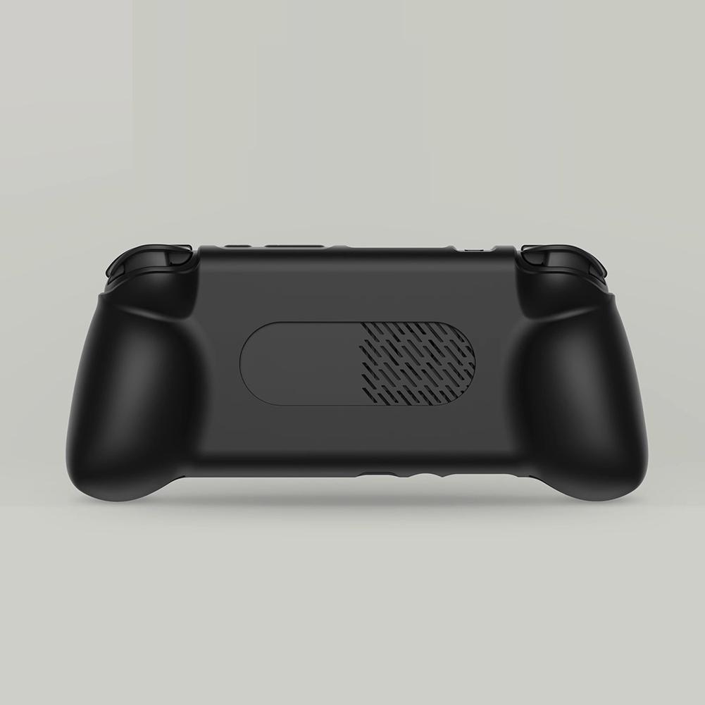 For Retroid Pocket 4 Pro/4 Grip Stand Holder Anti-scratch TPU Protective Case Anti-Slip Accessory 9HD Screen Protector Film