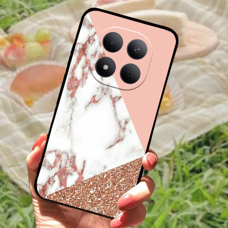 Чехол Для Xiaomi Redmi Note 15 Pro 4G 5G Матовый Полная Защита Ударопрочный Чехол Для Redmi Note15 Pro Note15Pro Мягкий TPU Бампер