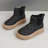 2024 Новые сапоги для женщин Модные повседневные сапоги на платформе Плюшевые теплые зимние сапоги для женщин Зимняя обувь из хлопка с высоким верхом Botas Mujer