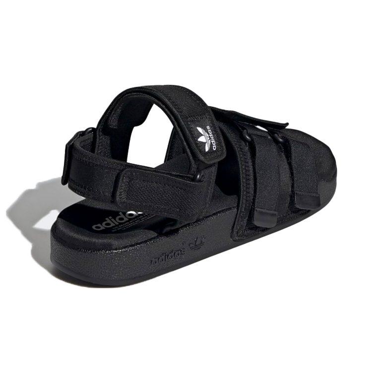 Сандалия Adilette Adidas Originals 'Черный Белый' GZ8409