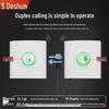 DESHUN H9A Wireless Two-Way Intercom Doorbell System