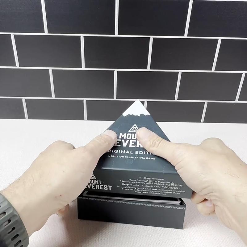 Самая умная горная игра «Правда или ложь» Веселая игра для взрослых и детей Семейная карточная игра Дорожные вечериночные игры Подарок для мальчиков и девочек