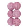 6/12pcs Glitter Christmas Ball 8/10cm Christmas Tree Hanging Ornaments  Wedding