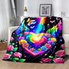 1pc Game Controller Blanket Comfortable Soft Lightweight Multi Seasonal Use for Travel Camping Picnics Sofa Office Bed Living Room Gift for Friends