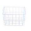 Fridge Freezer Basket Multipurpose Large Capacity Metal Wire Storage Basket for Refrigerator