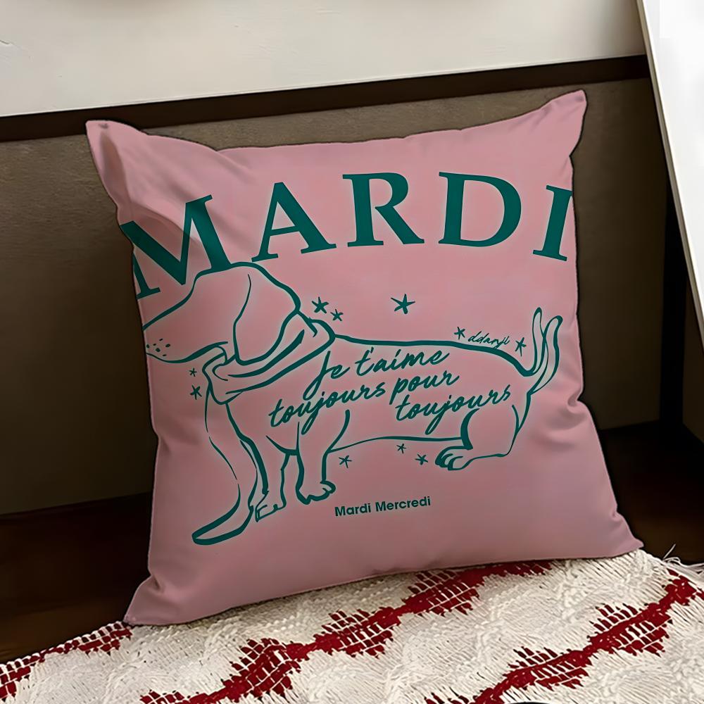 MMardiS MMercredi Cushion Cover Reversible Soft Durable Pillow Cover Home Car MultiScene Use for Daily Comfort