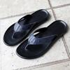 Men Leather Slippers Mens Flip Flops Slides Genuine Leather Casual Outdoor Summer Italian Designer Classic Beach Footwear Male