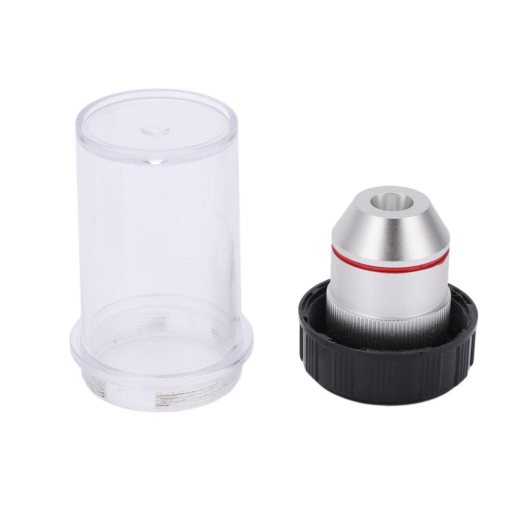 Vbestlife 2x Achromatic Microscope Objective Low RMS for Biological Microscopes Lens, Magnification, 20.2mm Thread,