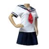 Danganronpa Cosplay Costumes Naegi Komaru Uniform Women's Skirt / Top / Tie / Socks Anime Costume JK School Uniform