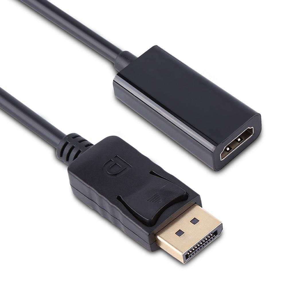Адаптер-конвертер кабеля Displayport Male to HDMI Female для ПК HPDELL