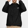 Nike SB Skateboarding Retro Pullover High Neck Woven Logo Jacket Men Jacket Black CT5327-010