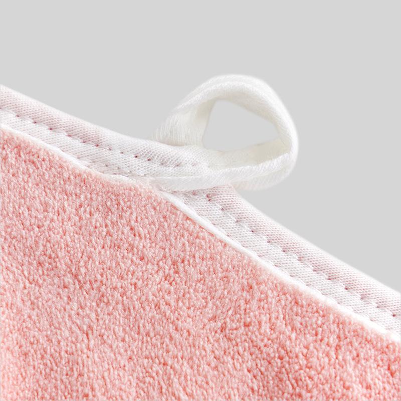 Полотенце Коралловый флис утолщенное большого размера впитывающее взрослое детское бытовое мягкое полотенце для лица