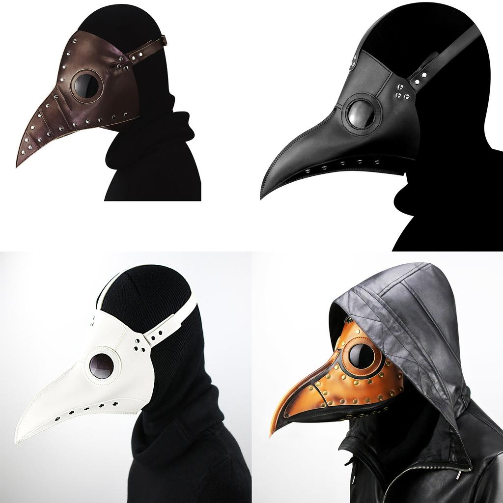 Halloween Steampunk Plague Beak Masquerade Party Mask Headgear