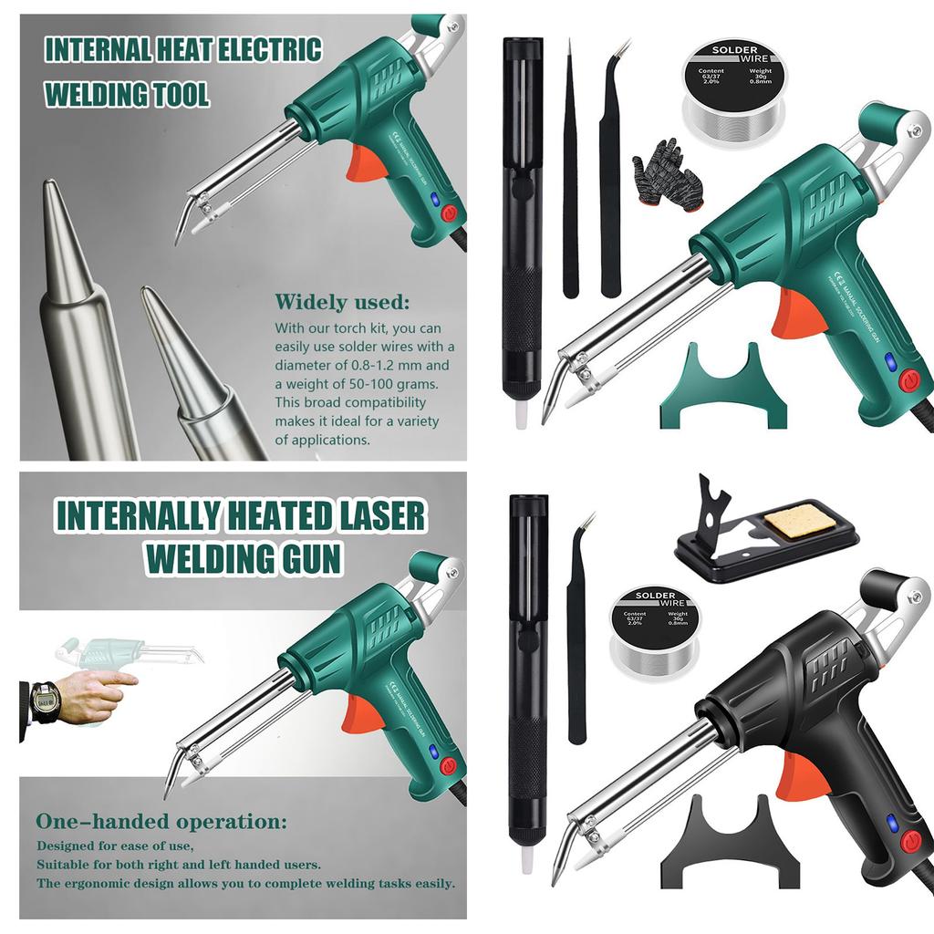 Промышленные сварочные инструменты с внутренним нагревом, многофункциональный паяльник, набор сварочных горелок, автоматический проводной паяльник с внутренним нагревом